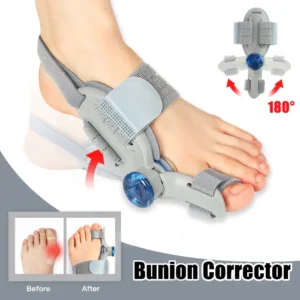 Bunion Corrector Adjustable Hallux Valgu Big Toe Valgus Corrector Rotatable Toe Corrector Straightener Adjustable Toe Correction